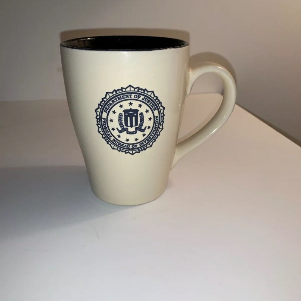 DOJ FBI Coffee Mug ☕️